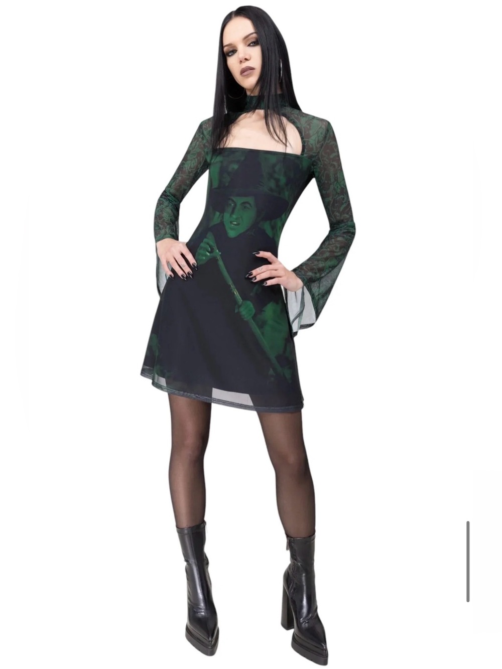 BNIBWT! KILLSTAR X THE WIZARD OF OZ - TRULY WICKED MINI DRESS